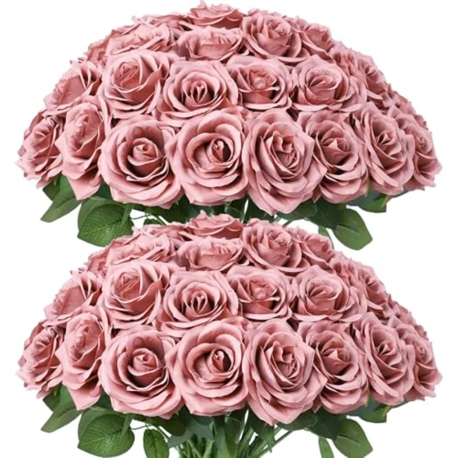 Artificial Flower Flowers Silk Flowers 50 pcs with Long Stem Silk s Bouquet for Wedding Bridal Shower Party Home Decoration
Artificial Flower Flowers Silk Flowers 50 pcs with Long Stem Silk s Bouquet for Wedding Bridal Shower Party Home Decoration