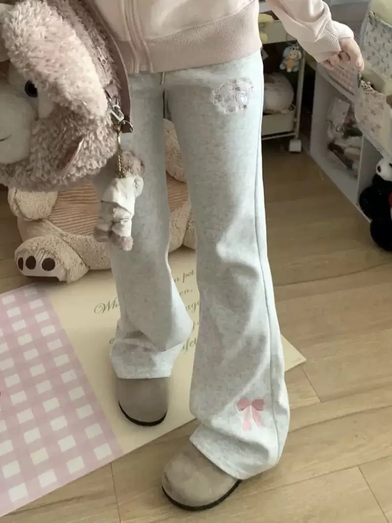 Japan Style Sweet E-girls Cat Embroidery Wide Leg Pants High Waist Loose Casual Mopping Trousers 2025 Spring New Y2k Pantalones
Japan Style Sweet E-girls Cat Embroidery Wide Leg Pants High Waist Loose Casual Mopping Trousers 2025 Spring New Y2k Pantalones
