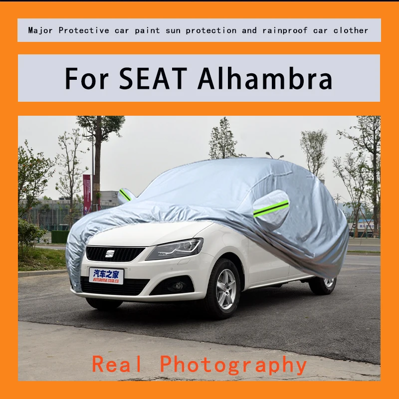 For SEAT Alhambra Car Covers Outdoor Waterproof Dustproof Sun Rain Snow Protection Thick Oxford Cloth Full Outer Cover
For SEAT Alhambra Car Covers Outdoor Waterproof Dustproof Sun Rain Snow Protection Thick Oxford Cloth Full Outer Cover