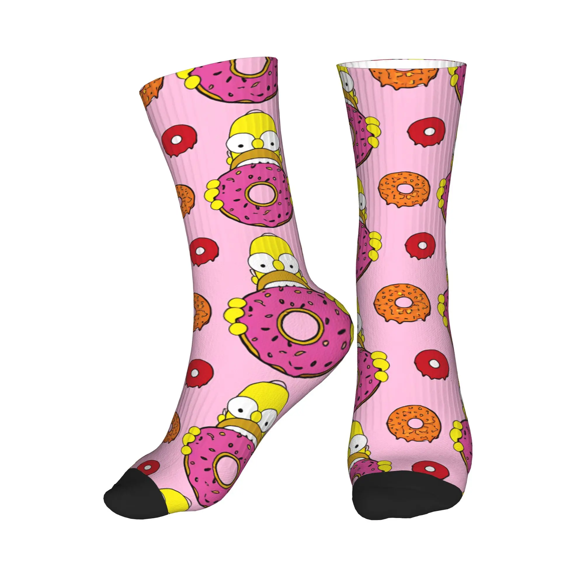 Homer S-Simpsons Donut Repeat Pattern Stockings Men Socks Soft Breathable Novelty Socks Autumn Running Anti Skid Design Socks
Homer S-Simpsons Donut Repeat Pattern Stockings Men Socks Soft Breathable Novelty Socks Autumn Running Anti Skid Design Socks