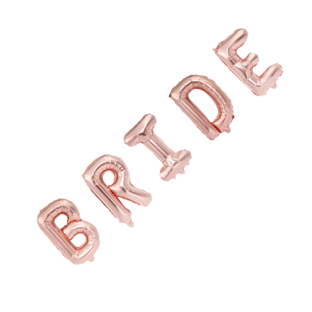 16 Inch Wedding Aluminum Film Balloon Balloons Bridal Shower Rose Gold for Bride Letter Sequins
16 Inch Wedding Aluminum Film Balloon Balloons Bridal Shower Rose Gold for Bride Letter Sequins