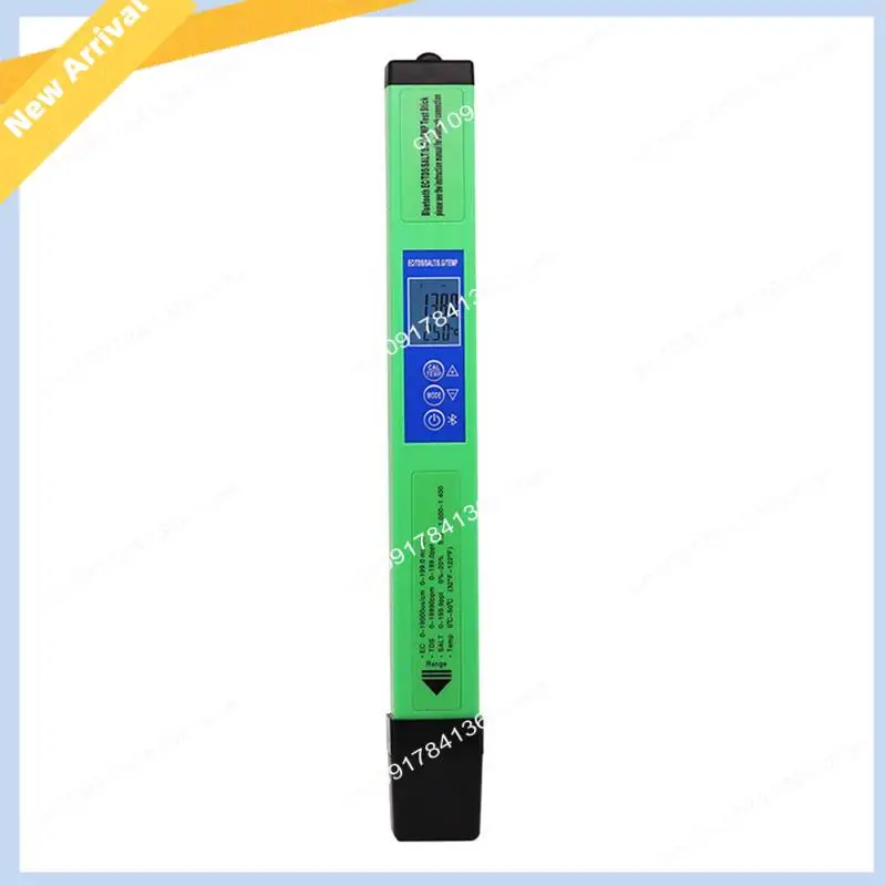 M01K Green Water Quality Tester Digital EC TDS SALT SG TEMP Detector Bluetooth APP Control For Drinking Laboratory Aquarium
M01K Green Water Quality Tester Digital EC TDS SALT SG TEMP Detector Bluetooth APP Control For Drinking Laboratory Aquarium