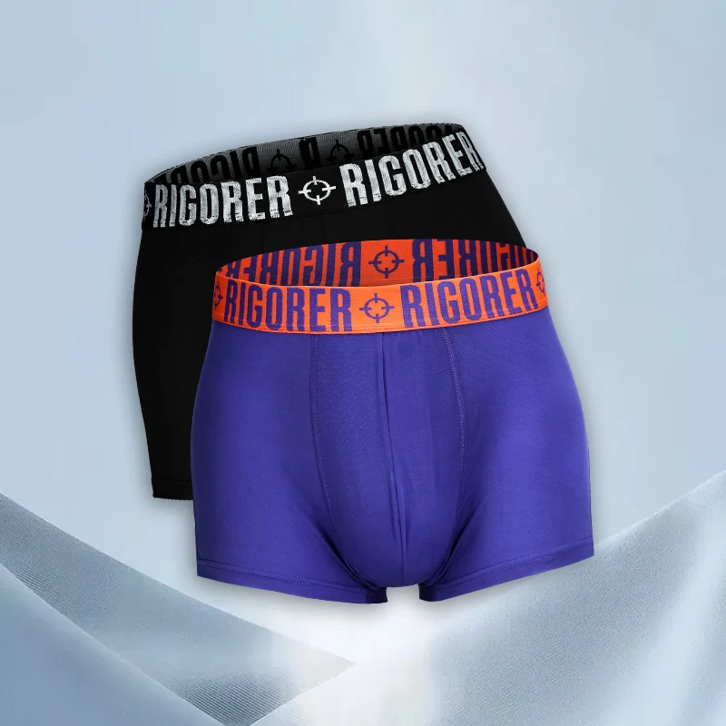 RIGORER 2 PCS Sports Underwear Men Boxer Black Purple Inner Wear Elastic Breathable Basketball Running Underpants Male Boxer
RIGORER 2 PCS Sports Underwear Men Boxer Black Purple Inner Wear Elastic Breathable Basketball Running Underpants Male Boxer