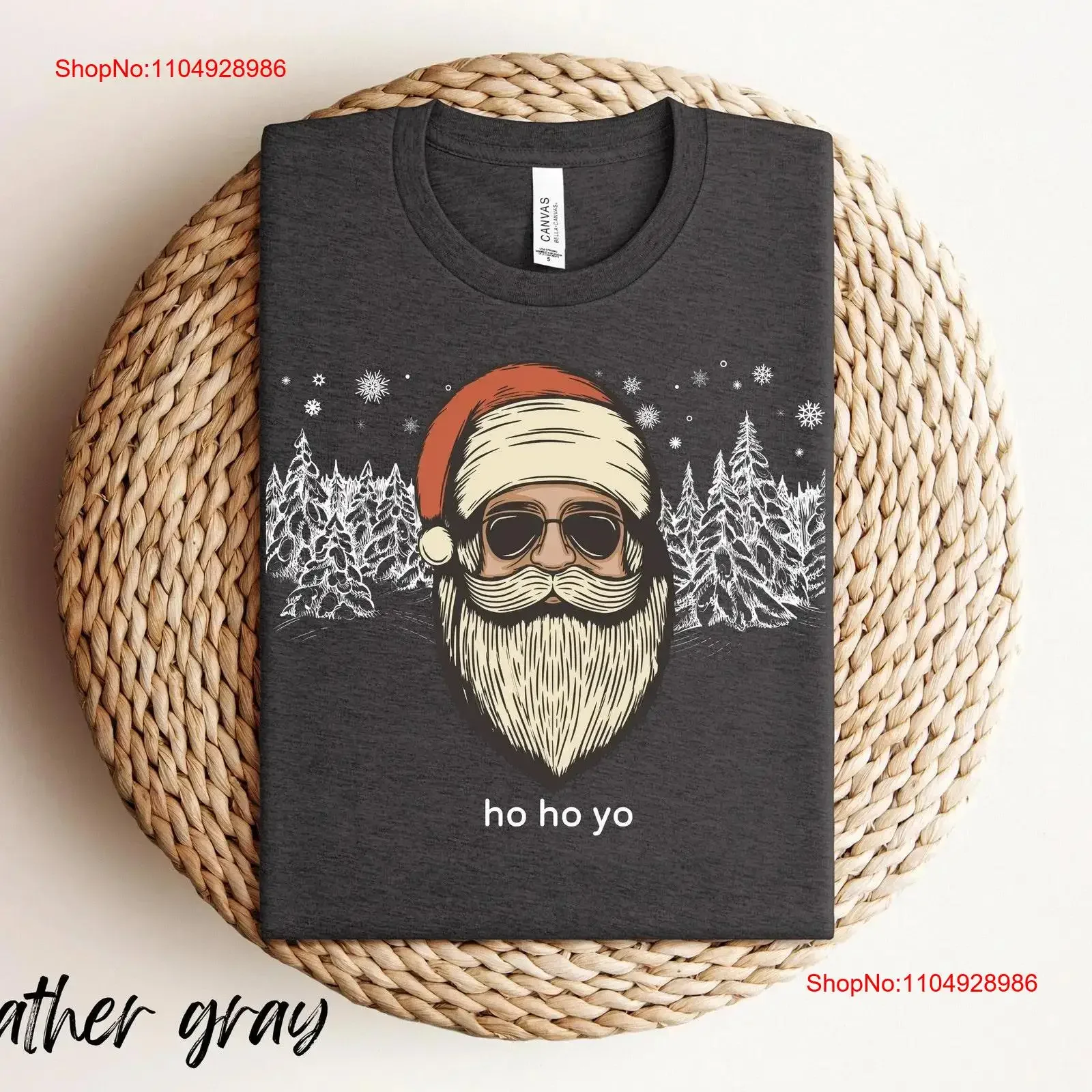 Ho Yo Santa Clause T Shirt Funny Christmas Ugly Sweater vintage Washed Soft homme Stylish Slightly graphic
Ho Yo Santa Clause T Shirt Funny Christmas Ugly Sweater vintage Washed Soft homme Stylish Slightly graphic