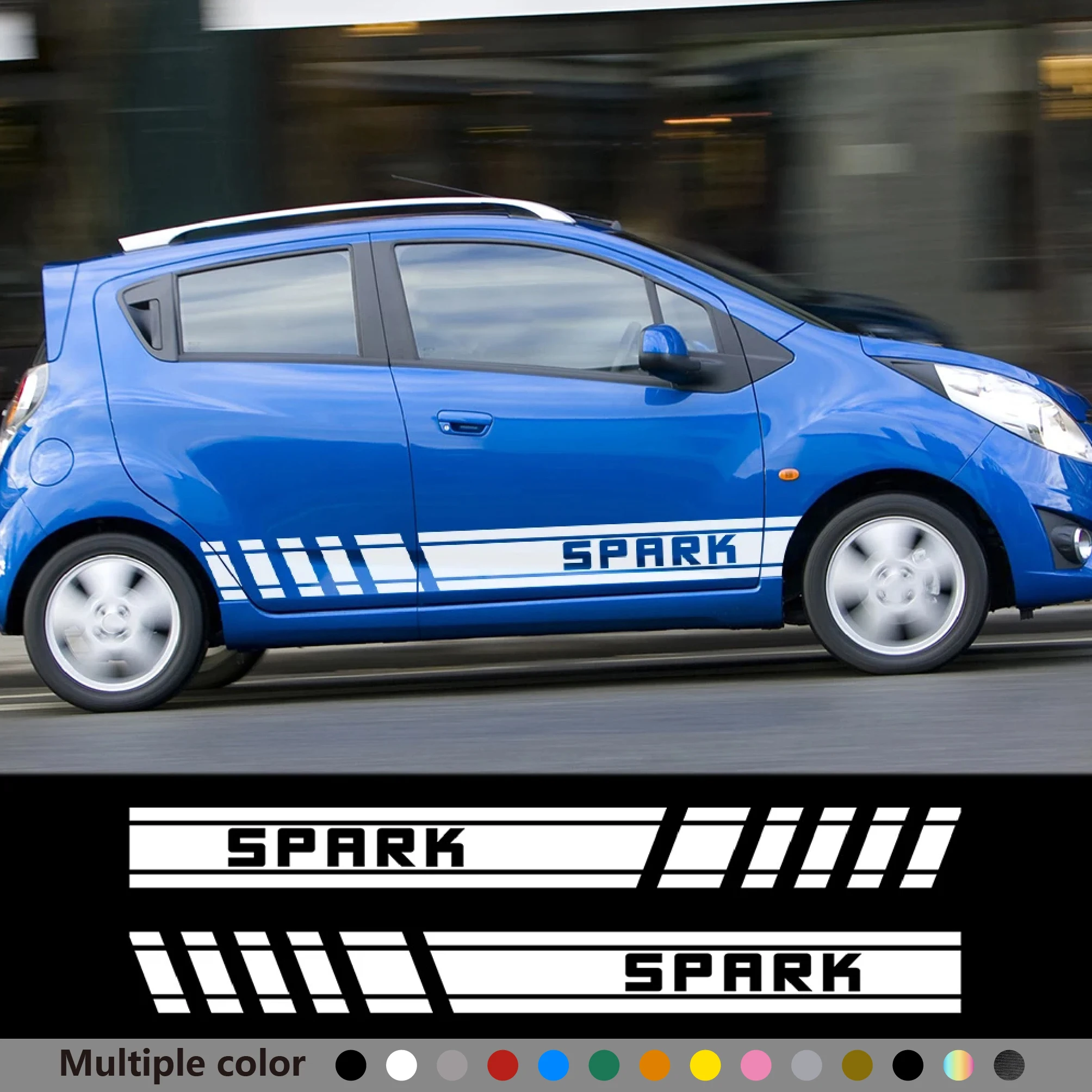 2PCS Car Stickers For Chevrolet Spark M150 M200 M250 M300 M400 EV Victoria BC GT Auto Accessories Sport Stripes Vinyl Film Decal
2PCS Car Stickers For Chevrolet Spark M150 M200 M250 M300 M400 EV Victoria BC GT Auto Accessories Sport Stripes Vinyl Film Decal