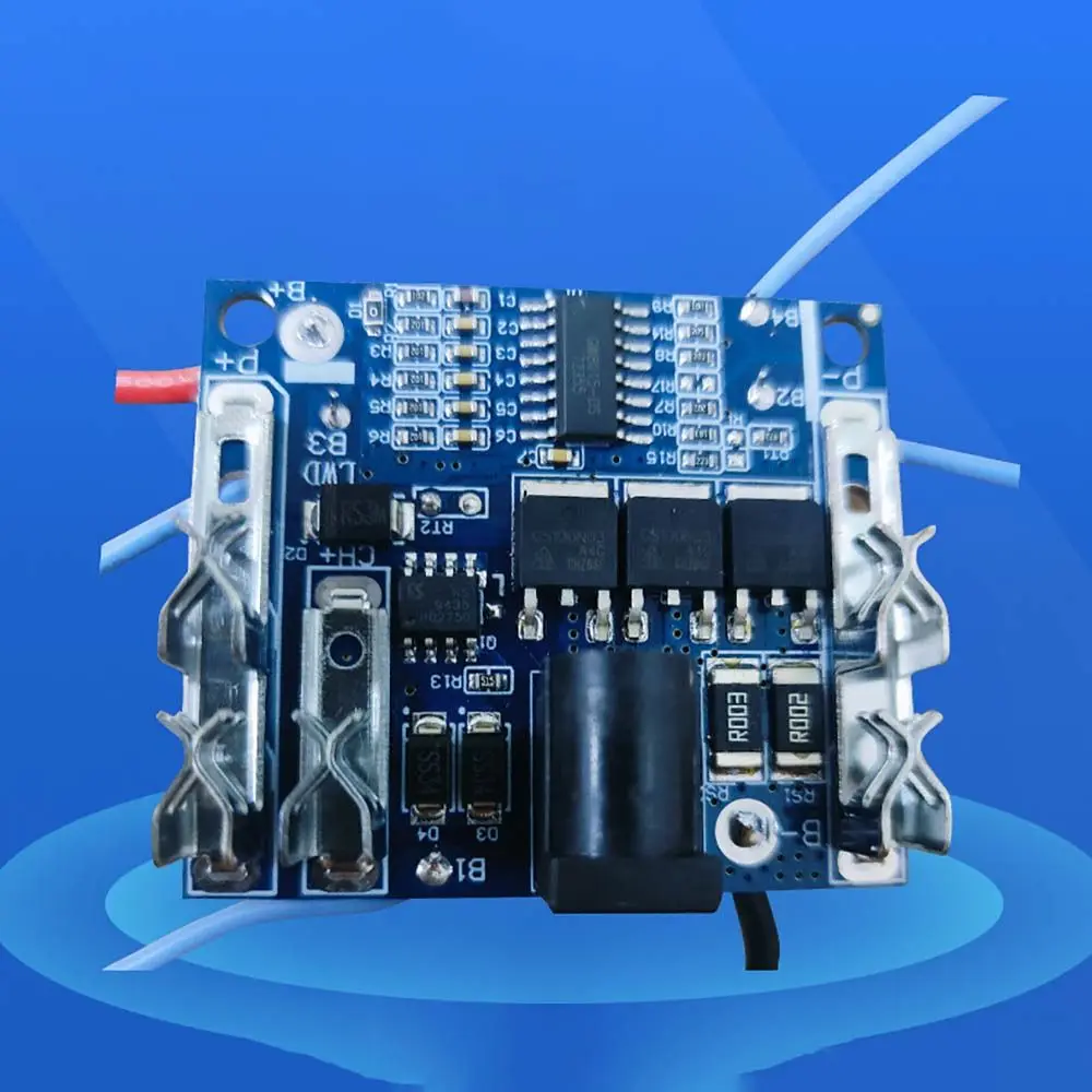 Pack 18/21V Battery Charging Protection Board Li-Ion 20A Lithium Battery Pack Protection Protection Circuit 5S BMS Power Tools
Pack 18/21V Battery Charging Protection Board Li-Ion 20A Lithium Battery Pack Protection Protection Circuit 5S BMS Power Tools