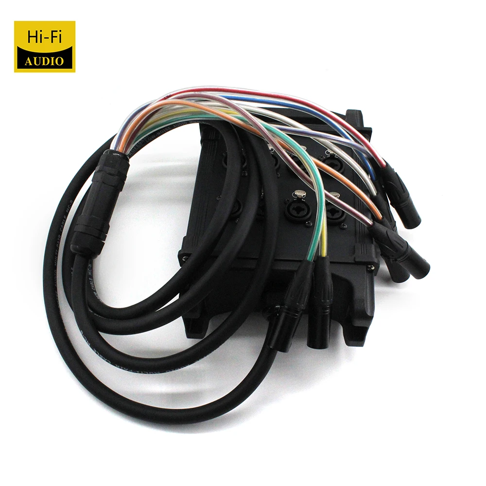 8-16 Channel 3PIN XLR Male To XLR/6.5MM P10 6.35MM Female Professional Multi-Media Mobile Performance Cable Audio Extension
8-16 Channel 3PIN XLR Male To XLR/6.5MM P10 6.35MM Female Professional Multi-Media Mobile Performance Cable Audio Extension