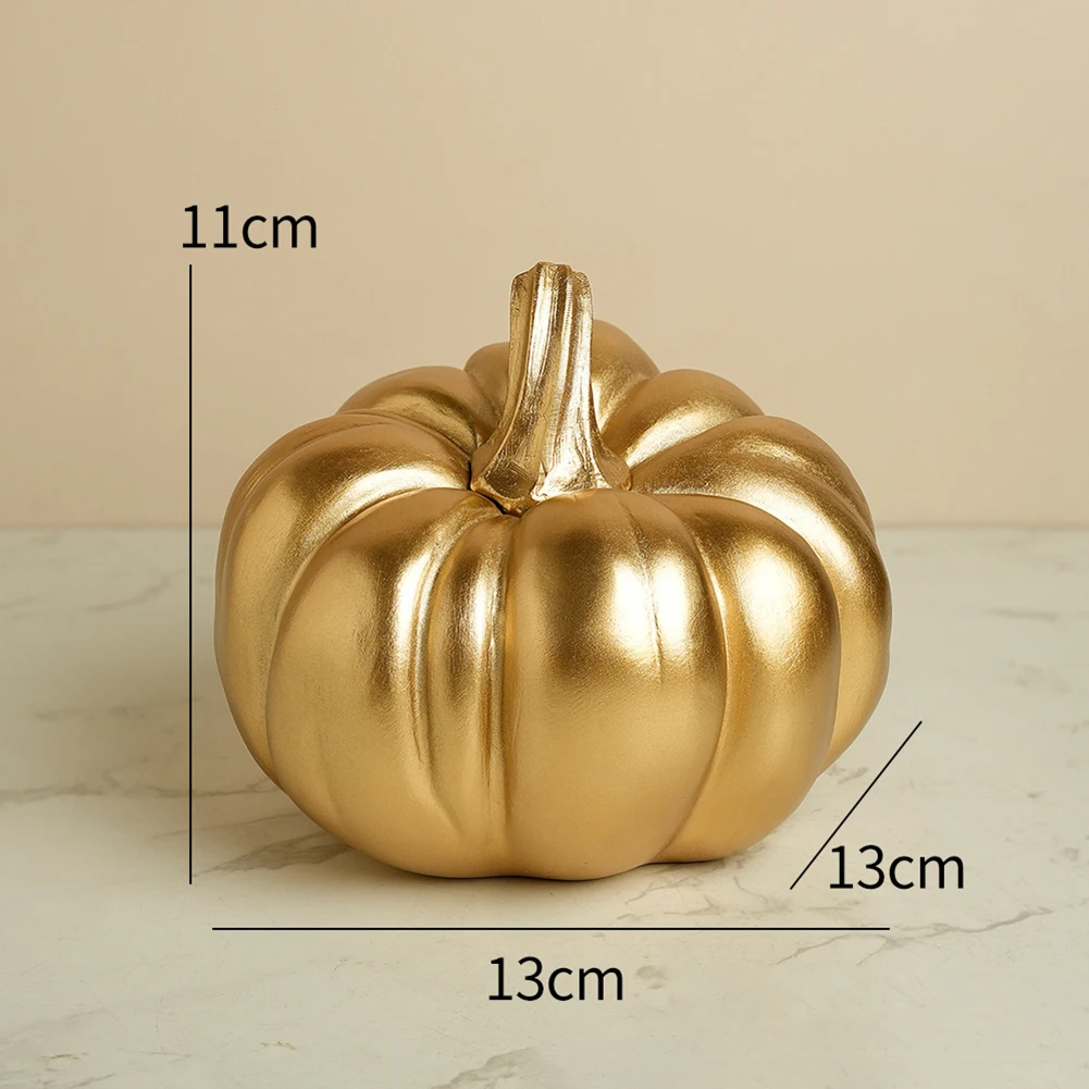 Resin Halloween Pumpkin Ornaments Set Three Sizes Gold Coated for Autumn Fall Home Indoor Outdoor Farmhouse Style Seasonal Decor
Resin Halloween Pumpkin Ornaments Set Three Sizes Gold Coated for Autumn Fall Home Indoor Outdoor Farmhouse Style Seasonal Decor