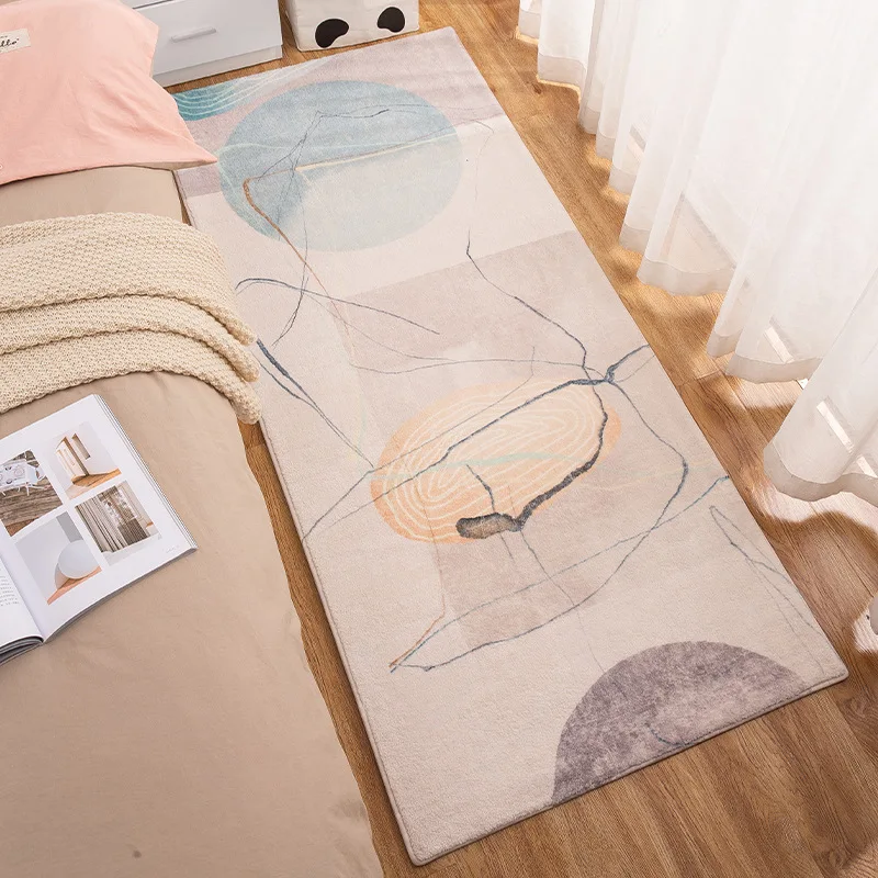 Bedroom Doormat Modern Minimalist Imitation Cashmere Thickened Long Strip Carpet Home Bedside Mat Skin-Friendly Comfortable Rug
Bedroom Doormat Modern Minimalist Imitation Cashmere Thickened Long Strip Carpet Home Bedside Mat Skin-Friendly Comfortable Rug