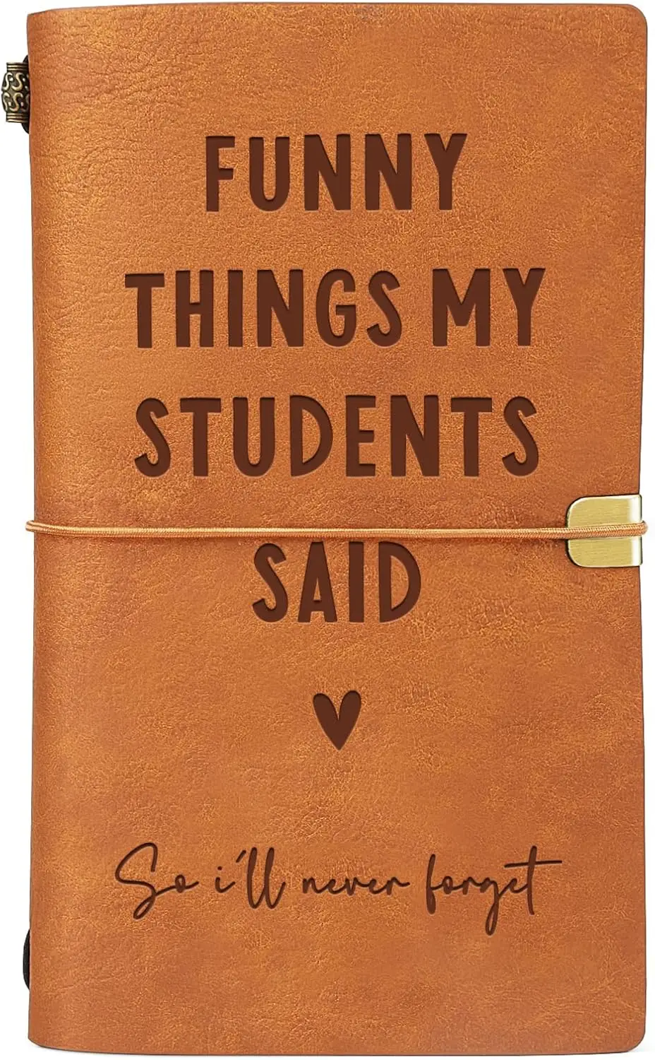 Funny Teacher Gift: Leather Notebook for Memorable Classroom Moments, Appreciation Present for Women Men
Funny Teacher Gift: Leather Notebook for Memorable Classroom Moments, Appreciation Present for Women Men