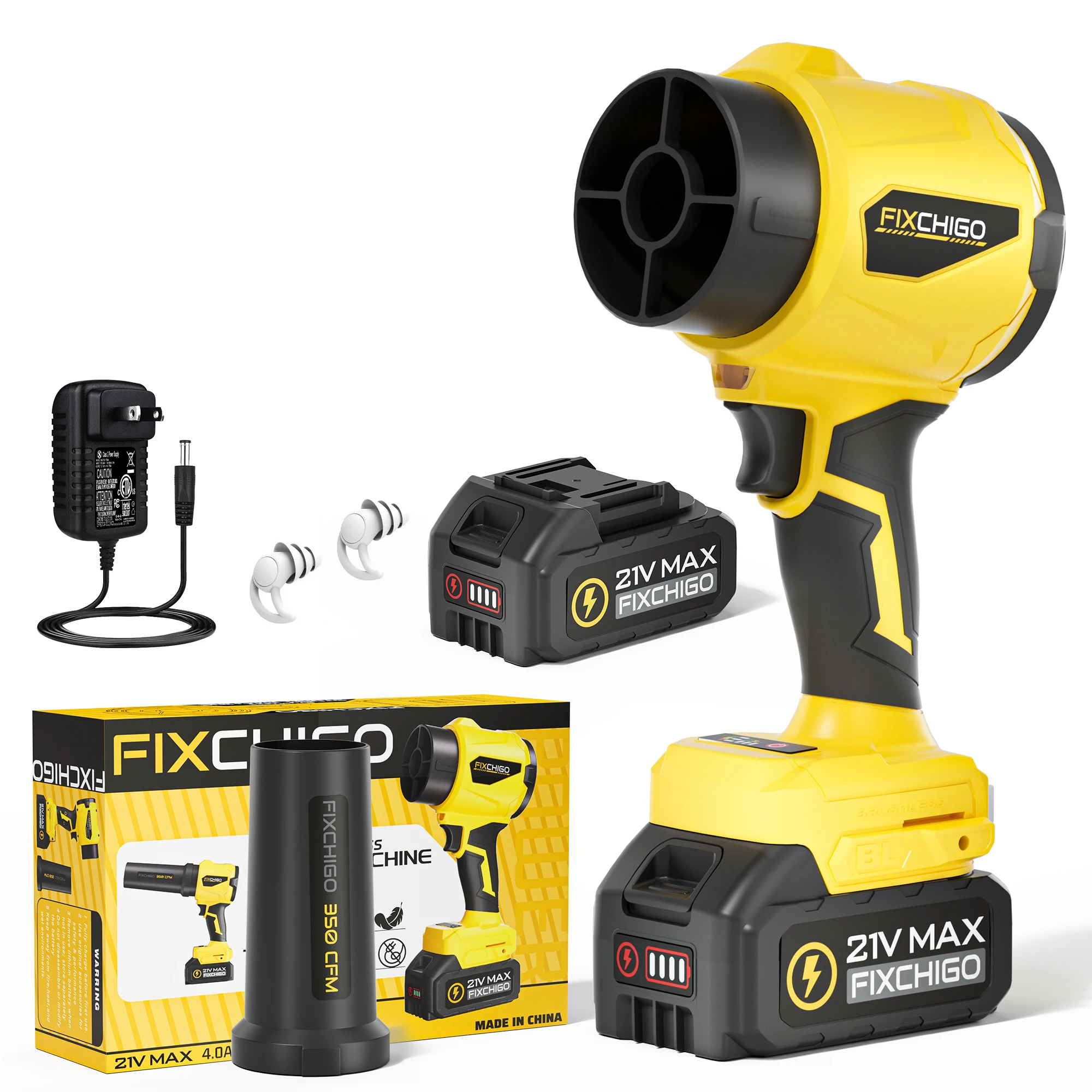 Бесщеточный вентилятор для листьев, ручной пылеочиститель с аккумулятором/затычками/зарядным устройством, беспроводной сухой вентилятор для газона, гаража, снега, патио
Бесщеточный вентилятор для листьев, ручной пылеочиститель с аккумулятором/затычками/зарядным устройством, беспроводной сухой вентилятор для газона, гаража, снега, патио