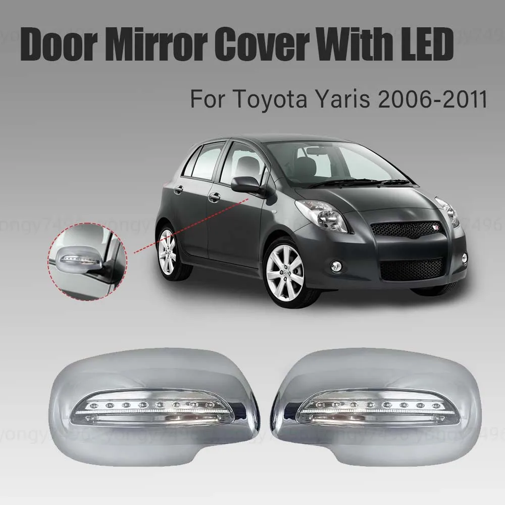 Крышка дверного зеркала со светодиодной подсветкой для Toyota Yaris Vitz Vios 2006, 2007, 2008, 2009, 2010, 2011, 2012, 2013, автомобильные аксессуары, хромированное украшение
Крышка дверного зеркала со светодиодной подсветкой для Toyota Yaris Vitz Vios 2006, 2007, 2008, 2009, 2010, 2011, 2012, 2013, автомобильные аксессуары, хромированное украшение