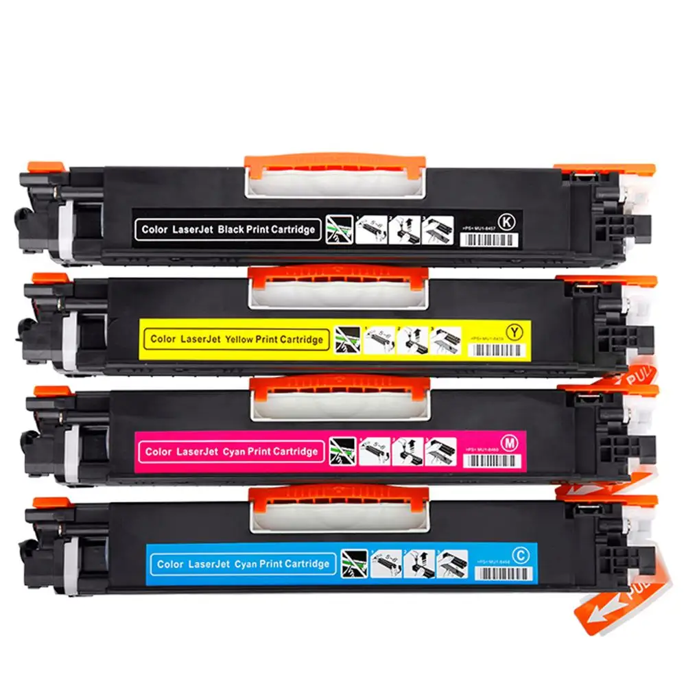 color laserjet Toner Cartridge for HP CP1025 1025 CP1025nw MFP M175 M275 Laser Printer for HP126A CE310A CE311A CE312A CE313A
color laserjet Toner Cartridge for HP CP1025 1025 CP1025nw MFP M175 M275 Laser Printer for HP126A CE310A CE311A CE312A CE313A