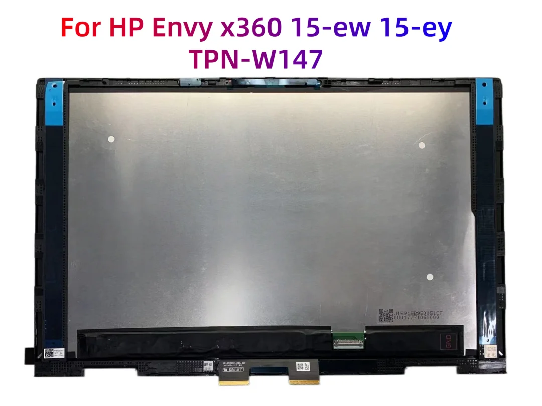 For HP Envy x360 15-ew 15-ey TPN-W147 2-in-1 15.6 Inch LCD Touch Screen Digitizer Repalcement Assembly N10354-001 Display FHD
For HP Envy x360 15-ew 15-ey TPN-W147 2-in-1 15.6 Inch LCD Touch Screen Digitizer Repalcement Assembly N10354-001 Display FHD