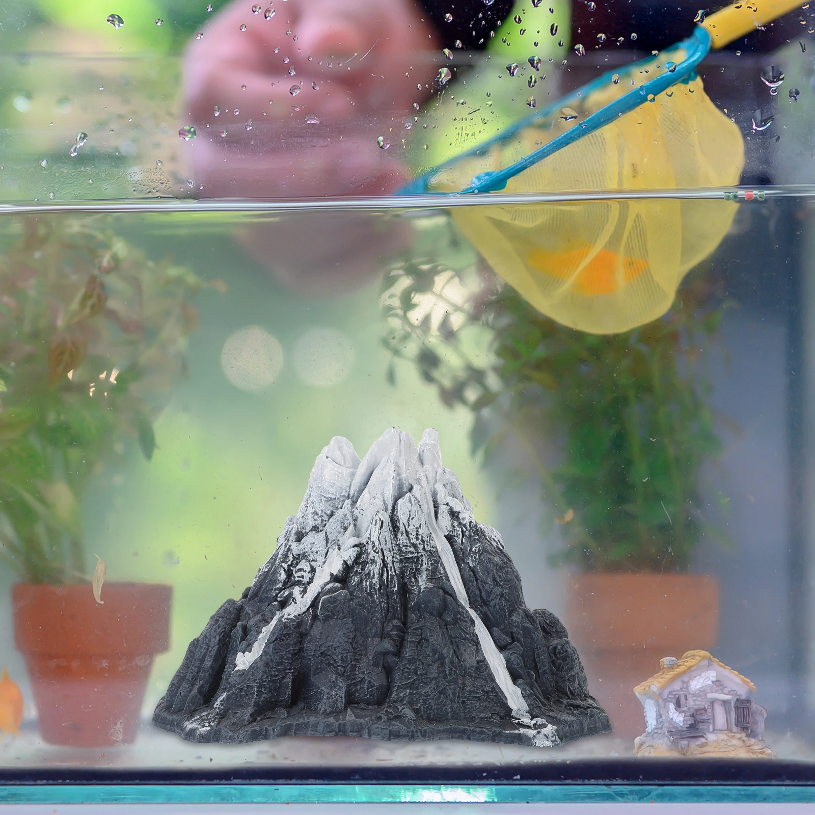 Snow Mountain Ornaments PVC Mini Landscaping Fish Tank Accessory Durable Artificial Snowy Mountain Decoration Large Size Pet
Snow Mountain Ornaments PVC Mini Landscaping Fish Tank Accessory Durable Artificial Snowy Mountain Decoration Large Size Pet