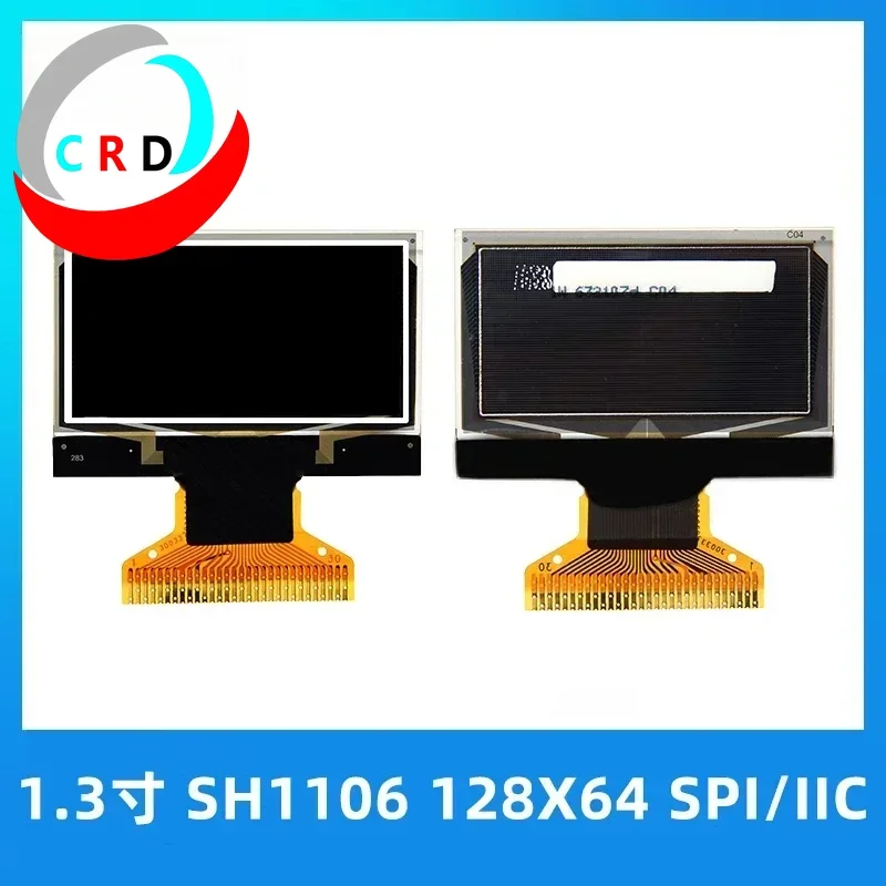 Changruida 1,3-дюймовый OLED ЖК-экран 128x64 небольшой экран SH1106 монохромный голый экран SPI/IIC монитор портatil дисплей esp32
Changruida 1,3-дюймовый OLED ЖК-экран 128x64 небольшой экран SH1106 монохромный голый экран SPI/IIC монитор портatil дисплей esp32