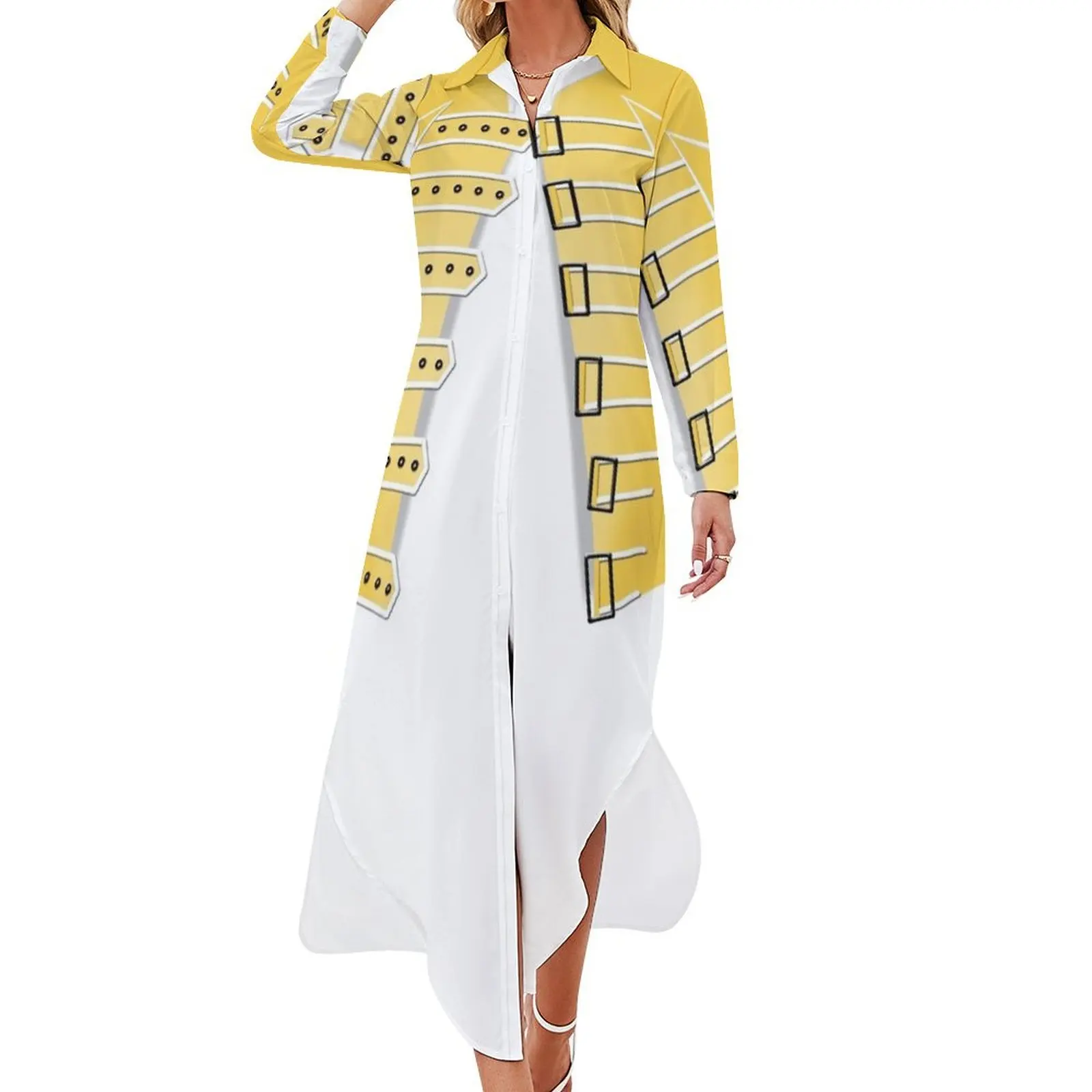 Freddie Yellow Jacket Long Sleeved Shirt Dress dress korean style summer dress for women 2024
Freddie Yellow Jacket Long Sleeved Shirt Dress dress korean style summer dress for women 2024