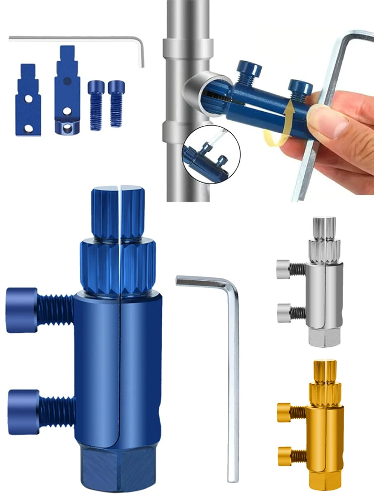 Broken Pipe Thread Extractor for 1/2-3/4-1inch DN15/20/25 Pipes Thread Removal Tool for Broken Threads in Faucets/Angle Valves
Broken Pipe Thread Extractor for 1/2-3/4-1inch DN15/20/25 Pipes Thread Removal Tool for Broken Threads in Faucets/Angle Valves