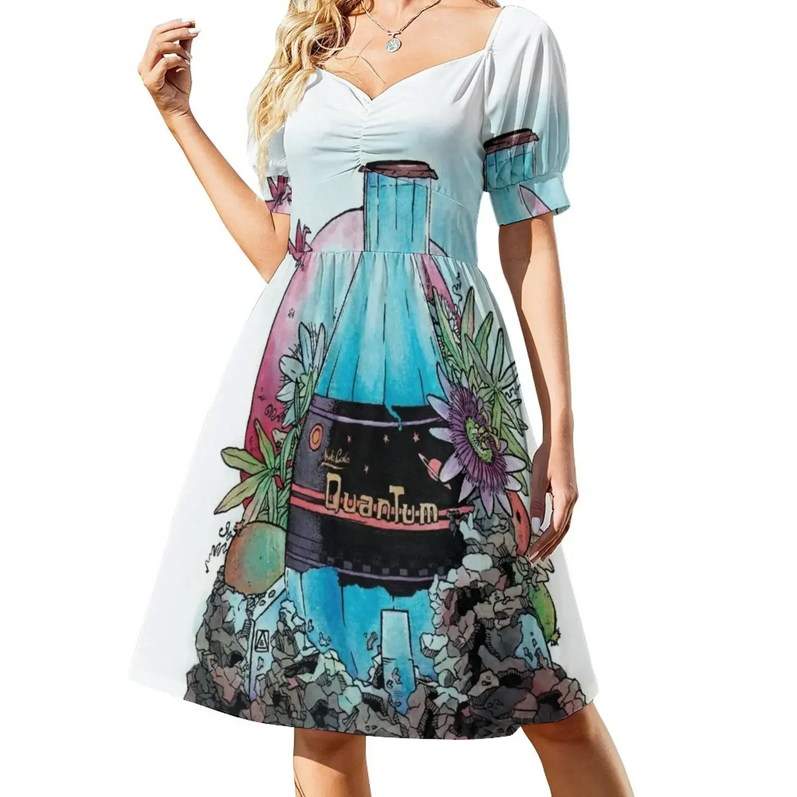 Quantum with Passion Fruit and Pom Sleeveless Dress Party dresses for women dress korean style Dress
Quantum with Passion Fruit and Pom Sleeveless Dress Party dresses for women dress korean style Dress