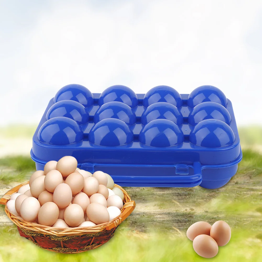 ZK20 Double Side Plastic Egg Tray Storage Box Case Holder Container with Handle for 12 Eggs(blue)
ZK20 Double Side Plastic Egg Tray Storage Box Case Holder Container with Handle for 12 Eggs(blue)