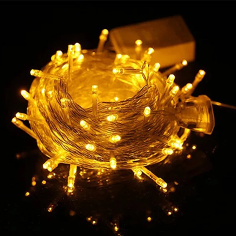 EU / US Plug 10M LED Fairy Christmas Decoration Light for Tree Ornament Connectable String Lamp Garland Xmas
EU / US Plug 10M LED Fairy Christmas Decoration Light for Tree Ornament Connectable String Lamp Garland Xmas