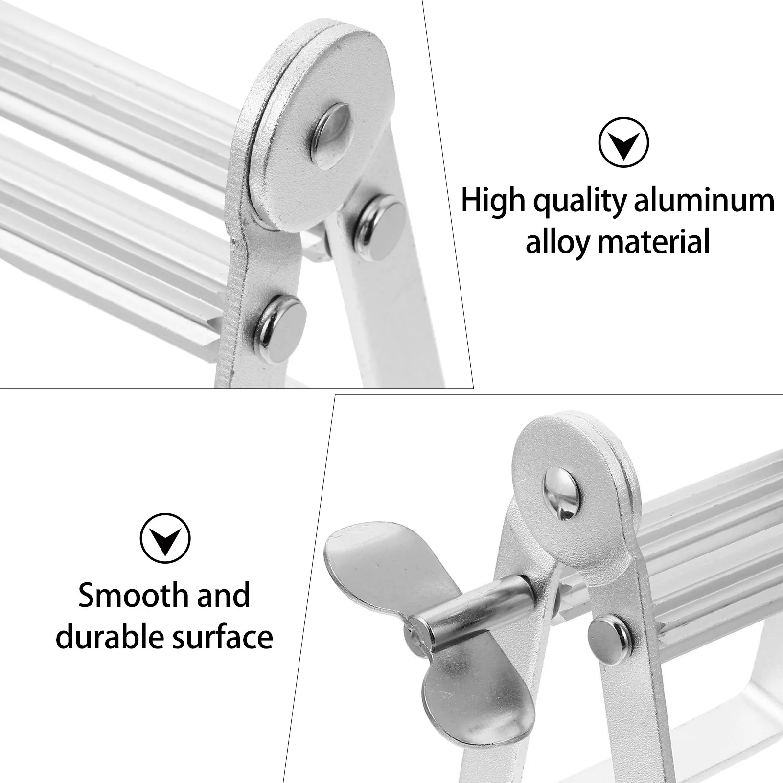 High Quality Aluminum Squeezer Prevents Tube on Lotion Cream Gel Toothpaste Squeezer Tool for Home and Salon Use
High Quality Aluminum Squeezer Prevents Tube on Lotion Cream Gel Toothpaste Squeezer Tool for Home and Salon Use