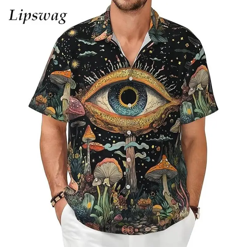 New Casual Mens Loose Shirts Plus Size Summer Fashion Graphic Printing Shirt Tops Men Vintage Button-up Lapel Short Sleeve Shirt
New Casual Mens Loose Shirts Plus Size Summer Fashion Graphic Printing Shirt Tops Men Vintage Button-up Lapel Short Sleeve Shirt