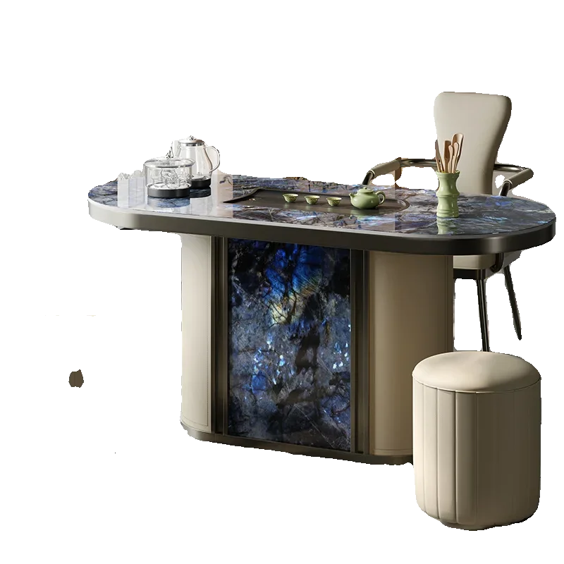 Modern light luxury balcony design, simple and small household, tea table and chair combination
Modern light luxury balcony design, simple and small household, tea table and chair combination