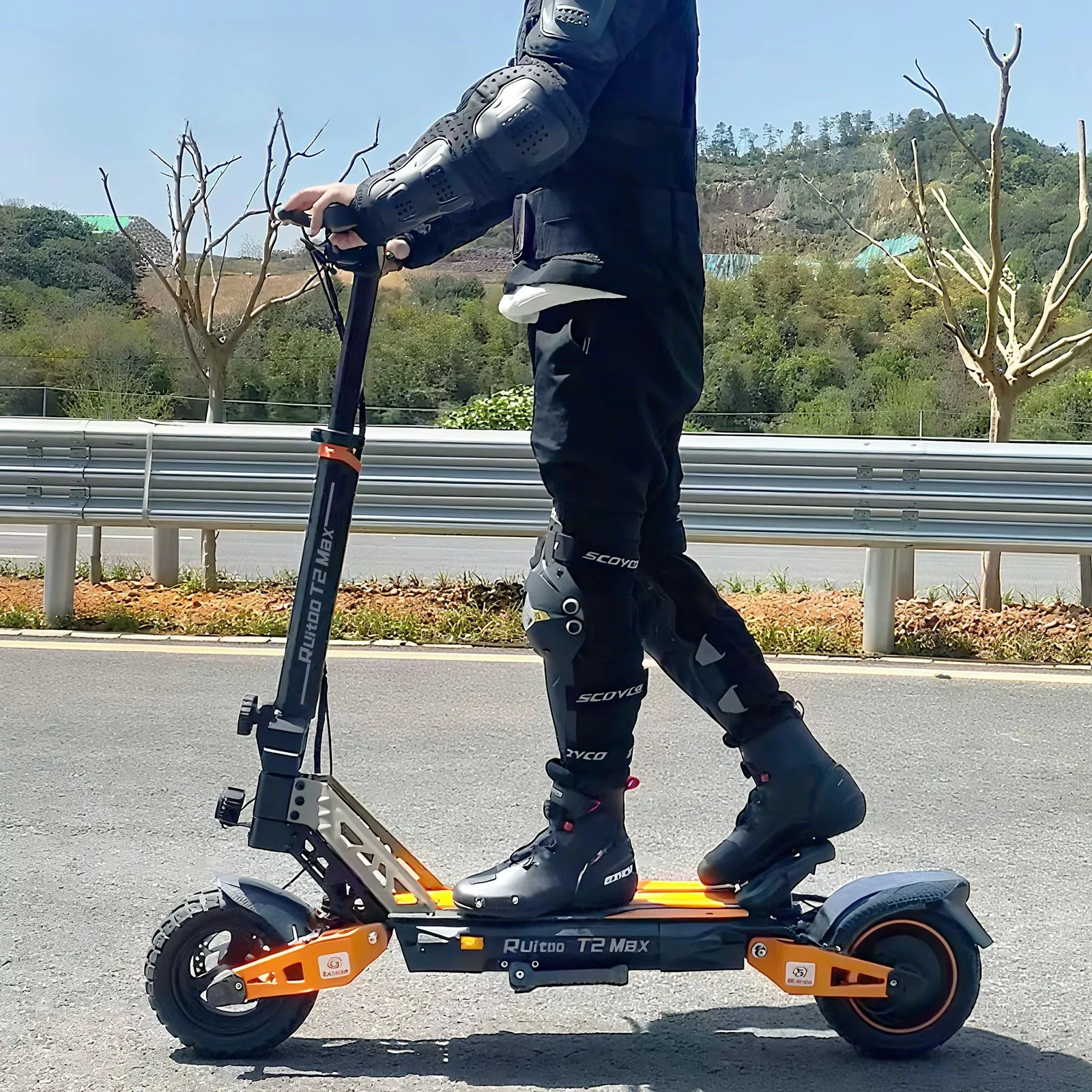 RuiToo T2Max Folding Wholesale Electric Scooter for Adults Powerful Foldable Escooter Trotinet Electric Trotinette Electrique
RuiToo T2Max Folding Wholesale Electric Scooter for Adults Powerful Foldable Escooter Trotinet Electric Trotinette Electrique