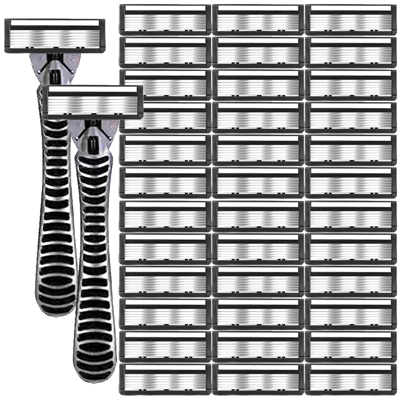 Safety Blade Razor, 6-Layers Manual Safety Razor, Washable Stainless Steel Streamline Blade For Travel Home Use
Safety Blade Razor, 6-Layers Manual Safety Razor, Washable Stainless Steel Streamline Blade For Travel Home Use