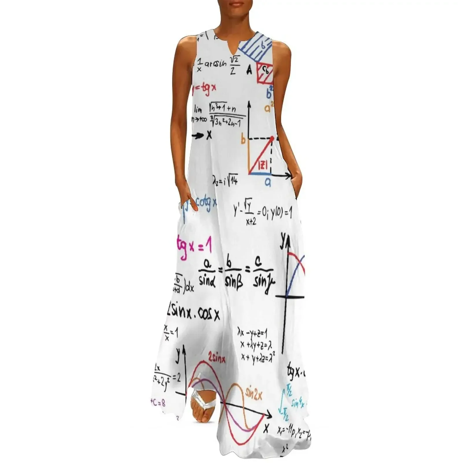 Mathematics Formulas Numbers Long Dress Woman clothing Casual dresses elegant dress dress 
Mathematics Formulas Numbers Long Dress Woman clothing Casual dresses elegant dress dress