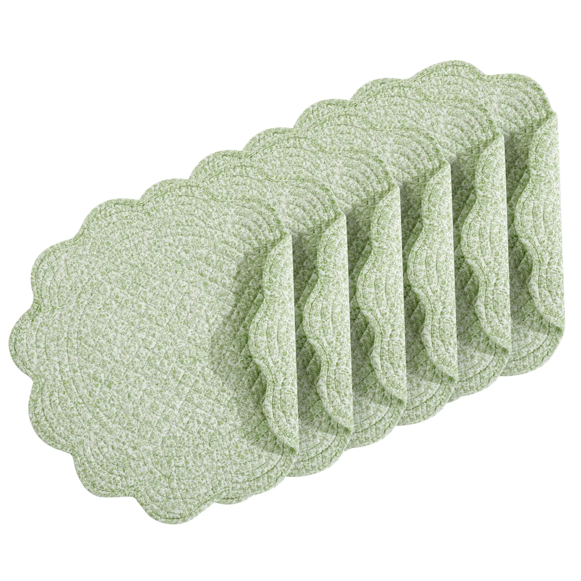 Quilted Placemats Washable Round Placemats for Table-100% Cotton Fabric 14 Inch Table Mats,Cotton Fabric with Microfiber Filling
Quilted Placemats Washable Round Placemats for Table-100% Cotton Fabric 14 Inch Table Mats,Cotton Fabric with Microfiber Filling