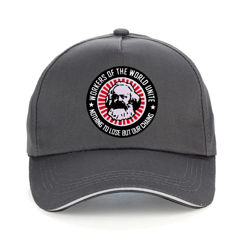 Karl Marx Workers Unite Communism Marxism Socialism baseball cap unisex Adjustable visor Snapback hats
Karl Marx Workers Unite Communism Marxism Socialism baseball cap unisex Adjustable visor Snapback hats