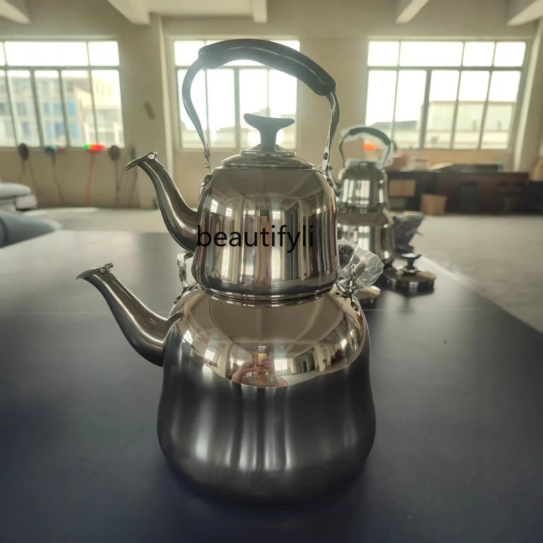 Thickened Stainless Steel Teapot with Filter for Tea Brewing, Boiling Water, and Coffee Pot
Thickened Stainless Steel Teapot with Filter for Tea Brewing, Boiling Water, and Coffee Pot