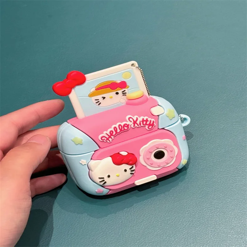 Hello Kitty Camera With Keychain Shockproof Earphone Silicone Cover For Airpods Pro/Airpods Pro 2/Airpods 1/2/3 Case Girls Women
Hello Kitty Camera With Keychain Shockproof Earphone Silicone Cover For Airpods Pro/Airpods Pro 2/Airpods 1/2/3 Case Girls Women