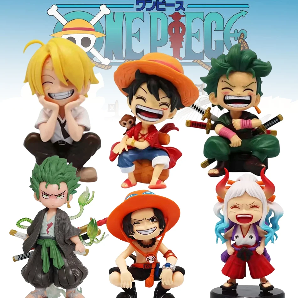 ONE PIECE Anime6pcs Set 12-15cm Monkey D Luffy Q-Version PVC Model Desktop Car Ornament Kids Birthday Christmas Gift Toys
ONE PIECE Anime6pcs Set 12-15cm Monkey D Luffy Q-Version PVC Model Desktop Car Ornament Kids Birthday Christmas Gift Toys