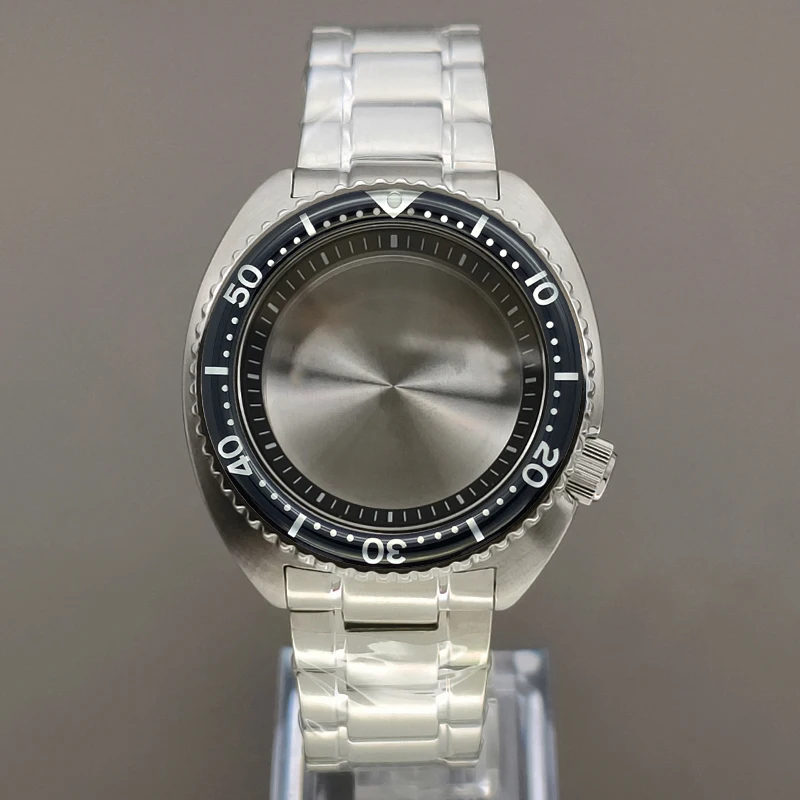 Mod NH35 Cases 6105 Turtle Abalone Case Sapphire Crystal Glass Fits NH35 NH36 7S26 4R Movement With Steel Band Men's Watch Case
Mod NH35 Cases 6105 Turtle Abalone Case Sapphire Crystal Glass Fits NH35 NH36 7S26 4R Movement With Steel Band Men's Watch Case