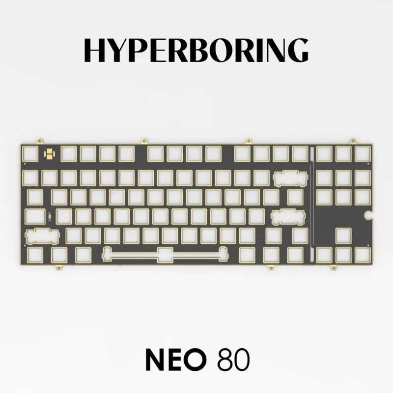 Neo80 Keyboard Positioning Plate Custom Mechanical Keyboard Accessories PC PP POM FR4 Plate Aluminum Gaming Keyboard Accessory
Neo80 Keyboard Positioning Plate Custom Mechanical Keyboard Accessories PC PP POM FR4 Plate Aluminum Gaming Keyboard Accessory