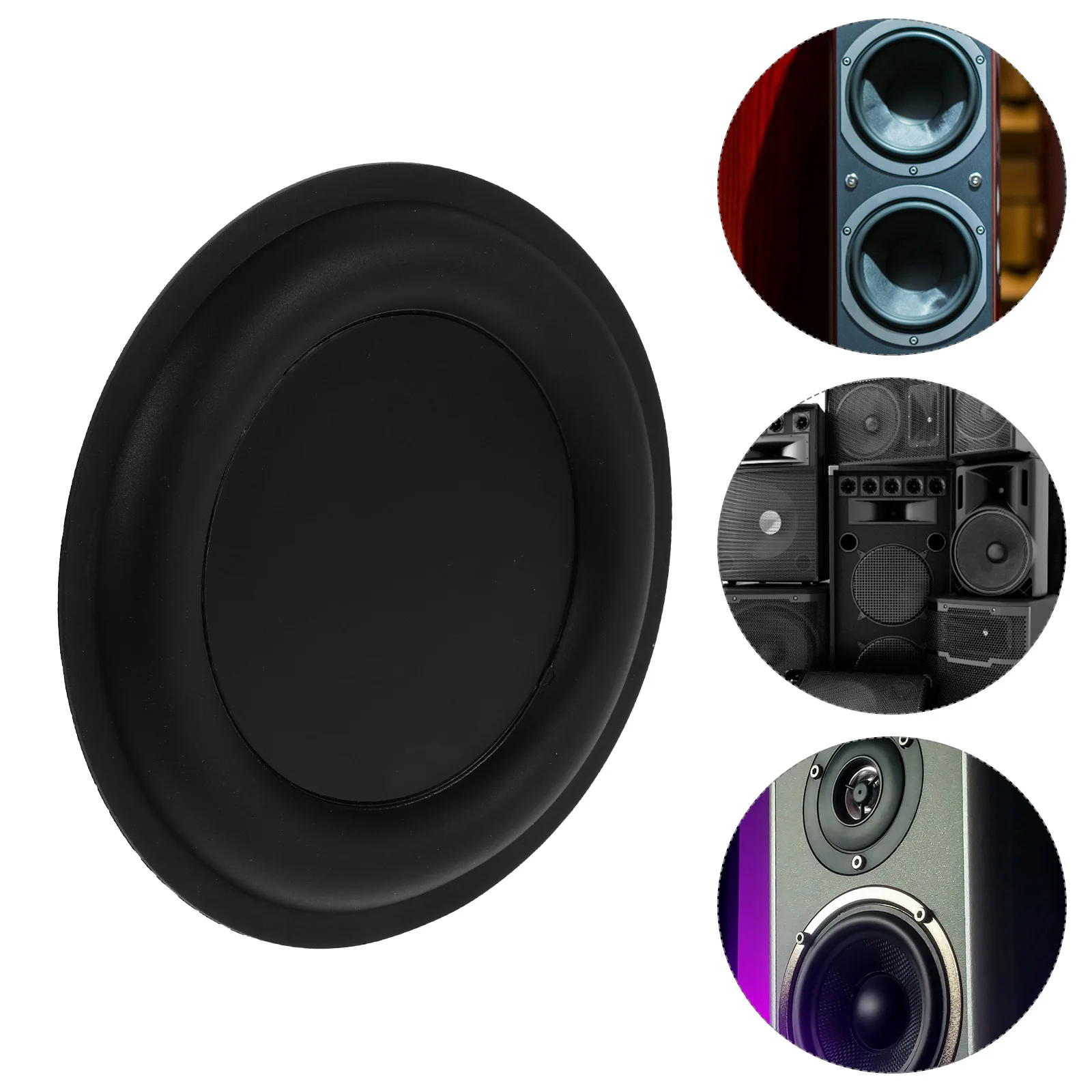 6.5 Inch 160mm Bass Diaphragm Speaker Membrane Plate Low Frequency Passive Radiator Car Accessory Loudspeaker Vibration Rubber
6.5 Inch 160mm Bass Diaphragm Speaker Membrane Plate Low Frequency Passive Radiator Car Accessory Loudspeaker Vibration Rubber