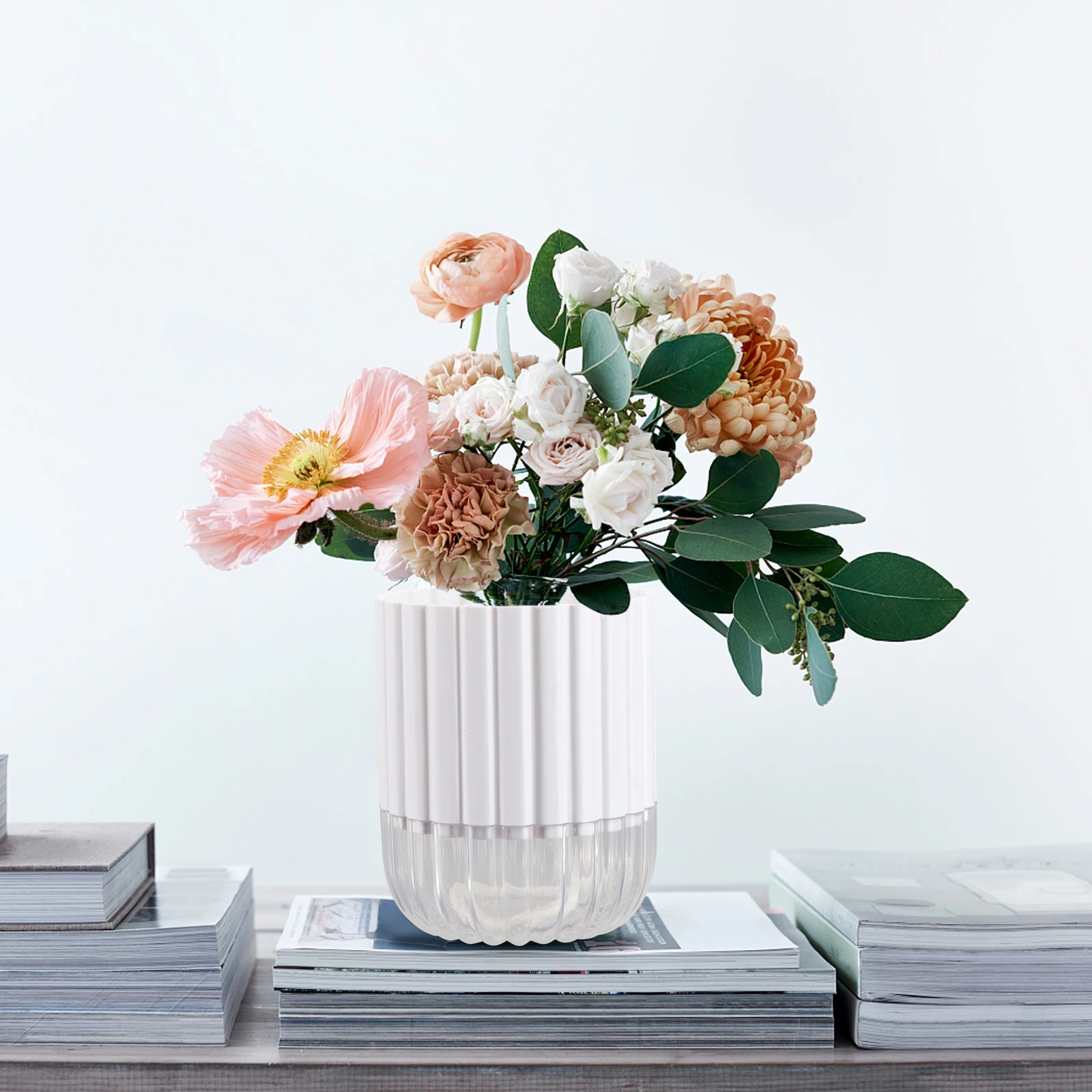 2 Pcs Hydroponic Resin Flower Pot Decorative Flowerpot Plant Adornment Vases Take Away Self-watering Pots Plastic
2 Pcs Hydroponic Resin Flower Pot Decorative Flowerpot Plant Adornment Vases Take Away Self-watering Pots Plastic