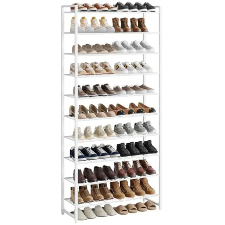 Shoe Rack for Closet Metal Shoe Organizer Garage Shoe Rack Max Holds 50 Pairs Shoe Storage Shelf Entryway
Shoe Rack for Closet Metal Shoe Organizer Garage Shoe Rack Max Holds 50 Pairs Shoe Storage Shelf Entryway