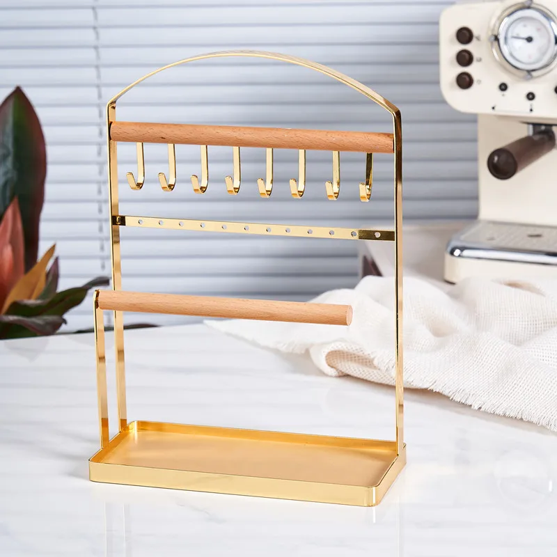 Nordic Light Luxury INS Style Metal Jewelry Organizer Stand Earring Necklace Holder Storage Rack for Bedroom Living Room
Nordic Light Luxury INS Style Metal Jewelry Organizer Stand Earring Necklace Holder Storage Rack for Bedroom Living Room