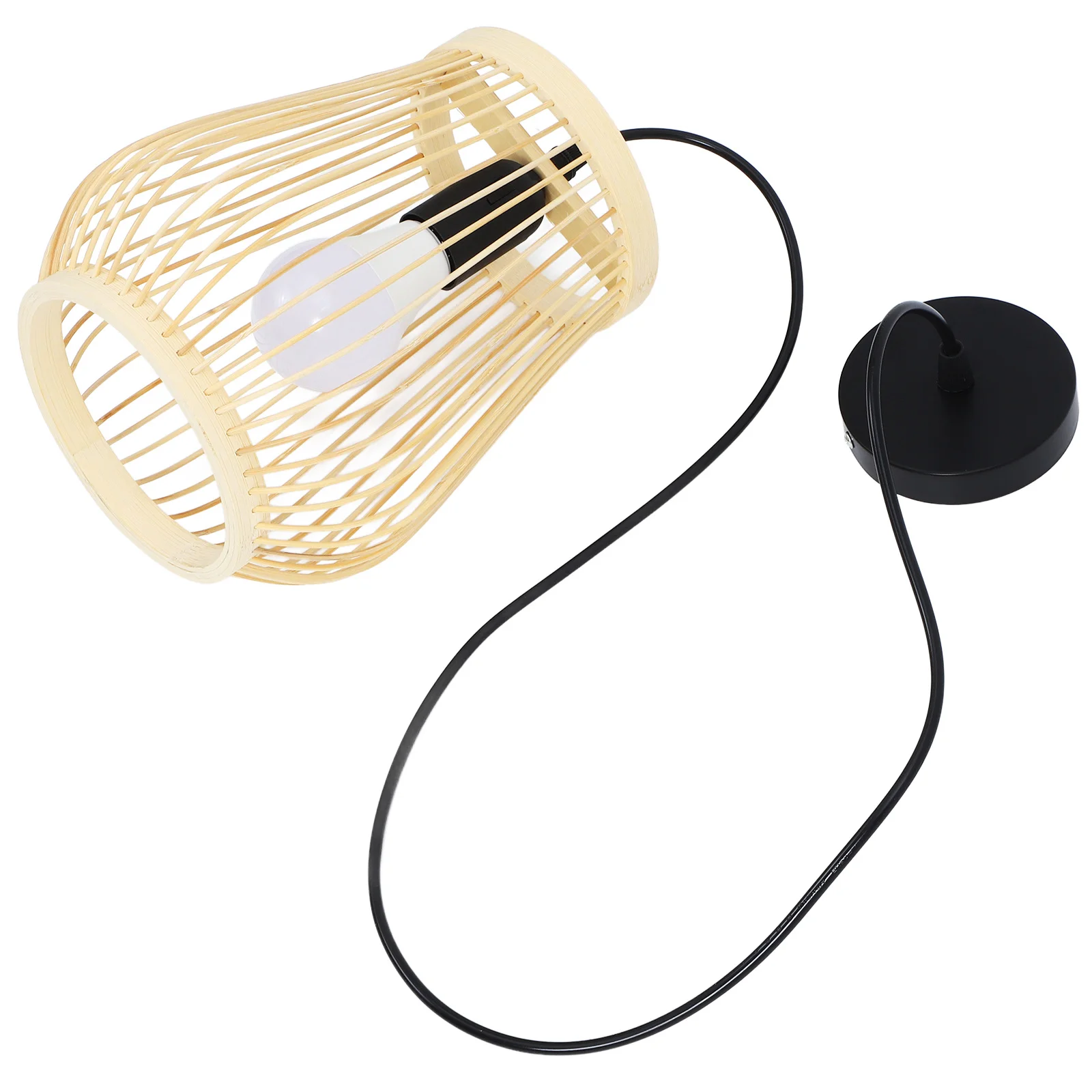 Bamboo Woven Pendant Lamp Lantern Design Bamboo Rattan Hanging Ceiling Light Fixture for Hot Pot Tea Boho Decor
Bamboo Woven Pendant Lamp Lantern Design Bamboo Rattan Hanging Ceiling Light Fixture for Hot Pot Tea Boho Decor