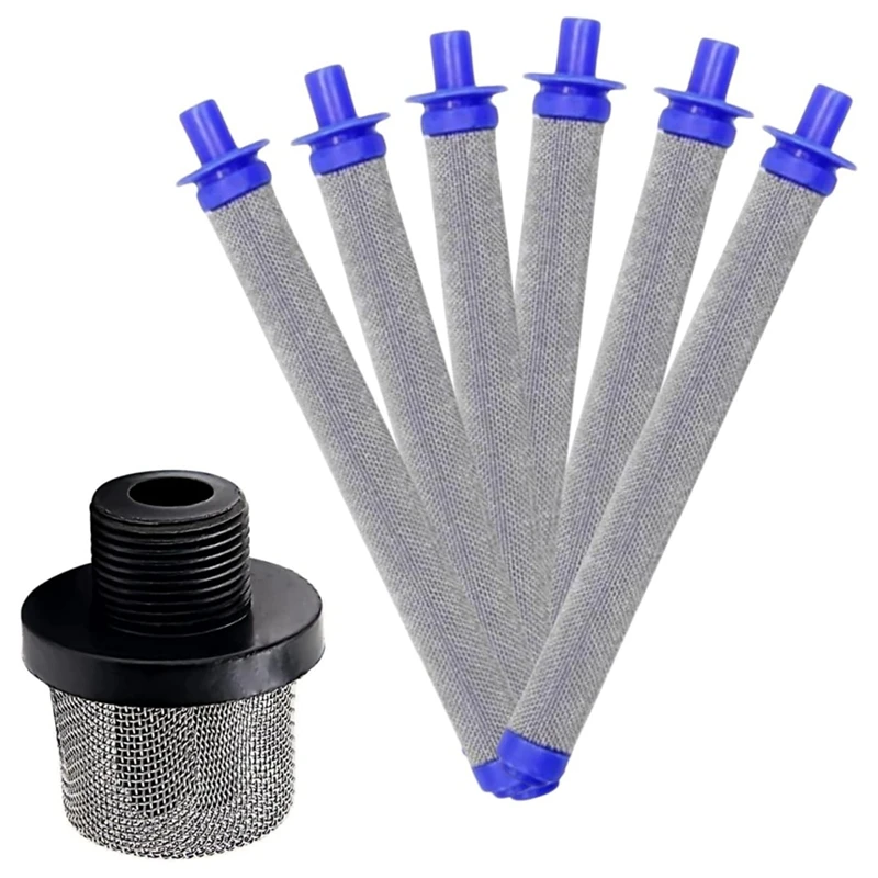 ABSJ-1PC 288716 3/4 Replacement Inlet Strainer With 6PCS 288749 60Mesh SG2/SG3 Sprayer Filters For Airless Paint Sprayers
ABSJ-1PC 288716 3/4 Replacement Inlet Strainer With 6PCS 288749 60Mesh SG2/SG3 Sprayer Filters For Airless Paint Sprayers