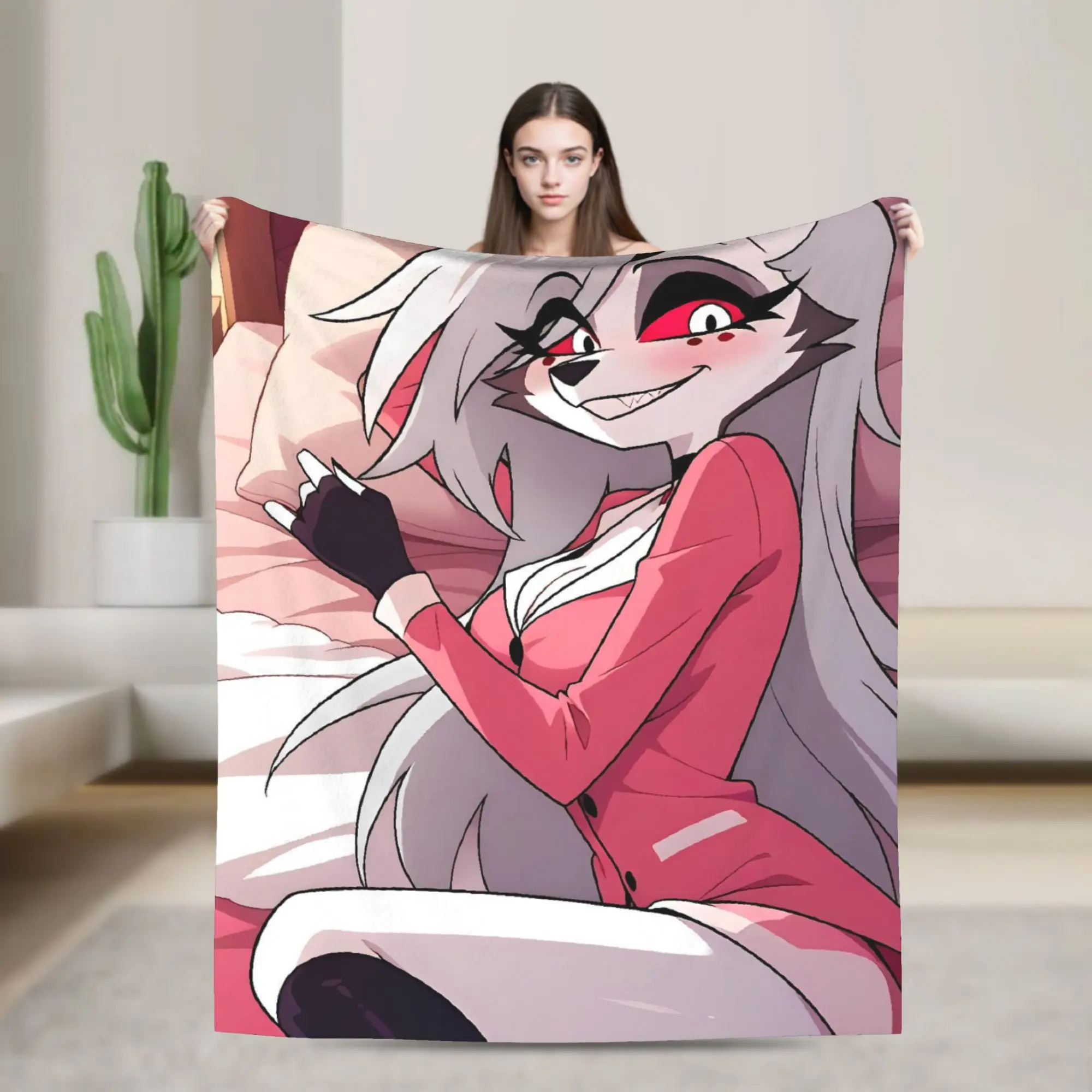 Helluva Boss Loona Blanket Picnic Flannel Bedding Throws For Couch Chair Sofa Bed Warm Soft Customized Quality Bedspread
Helluva Boss Loona Blanket Picnic Flannel Bedding Throws For Couch Chair Sofa Bed Warm Soft Customized Quality Bedspread