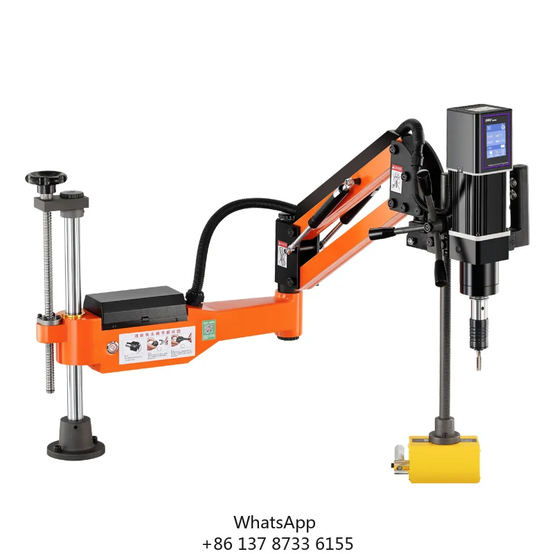 Drilling Holes Machine 3-16mm Chamfer Drilling Tapping Machine Screw Down Function Drilling And Tapping Machine