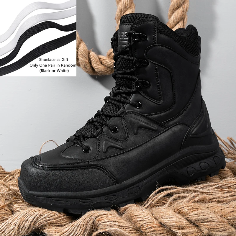 Модные мужские ботинки, тактические ботинки для пустыни, мужские высокие уличные походные туфли, водонепроницаемые рабочие кроссовки до щиколотки, Botas Hombre Piel
Модные мужские ботинки, тактические ботинки для пустыни, мужские высокие уличные походные туфли, водонепроницаемые рабочие кроссовки до щиколотки, Botas Hombre Piel