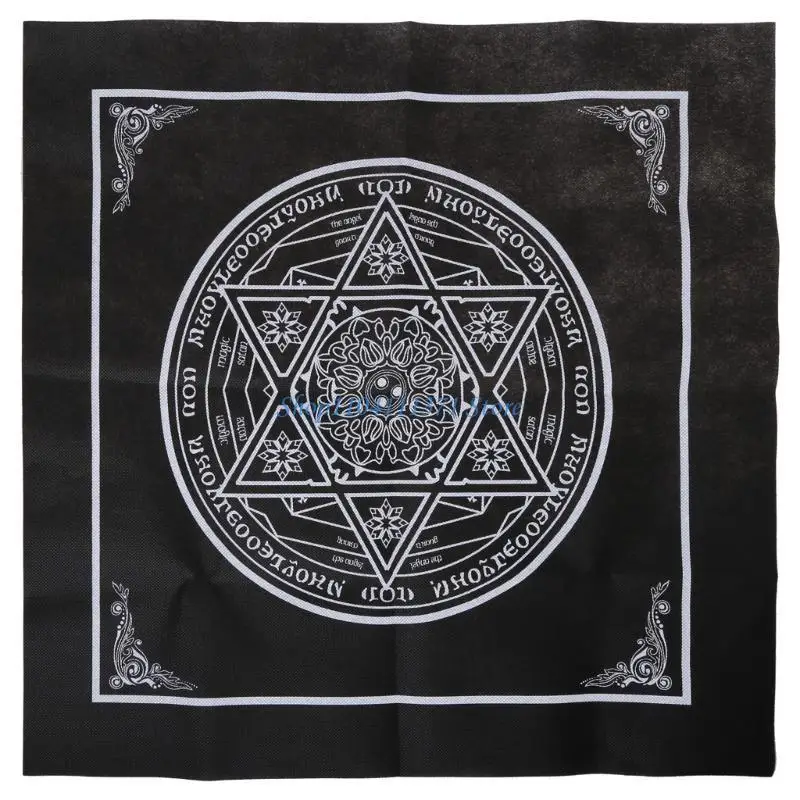 P9FC Non-woven Board Games Card Magicians Daily Pad Tarot Tablecloth Divination Altar Tarot Patch Table Cover Cloth
P9FC Non-woven Board Games Card Magicians Daily Pad Tarot Tablecloth Divination Altar Tarot Patch Table Cover Cloth
