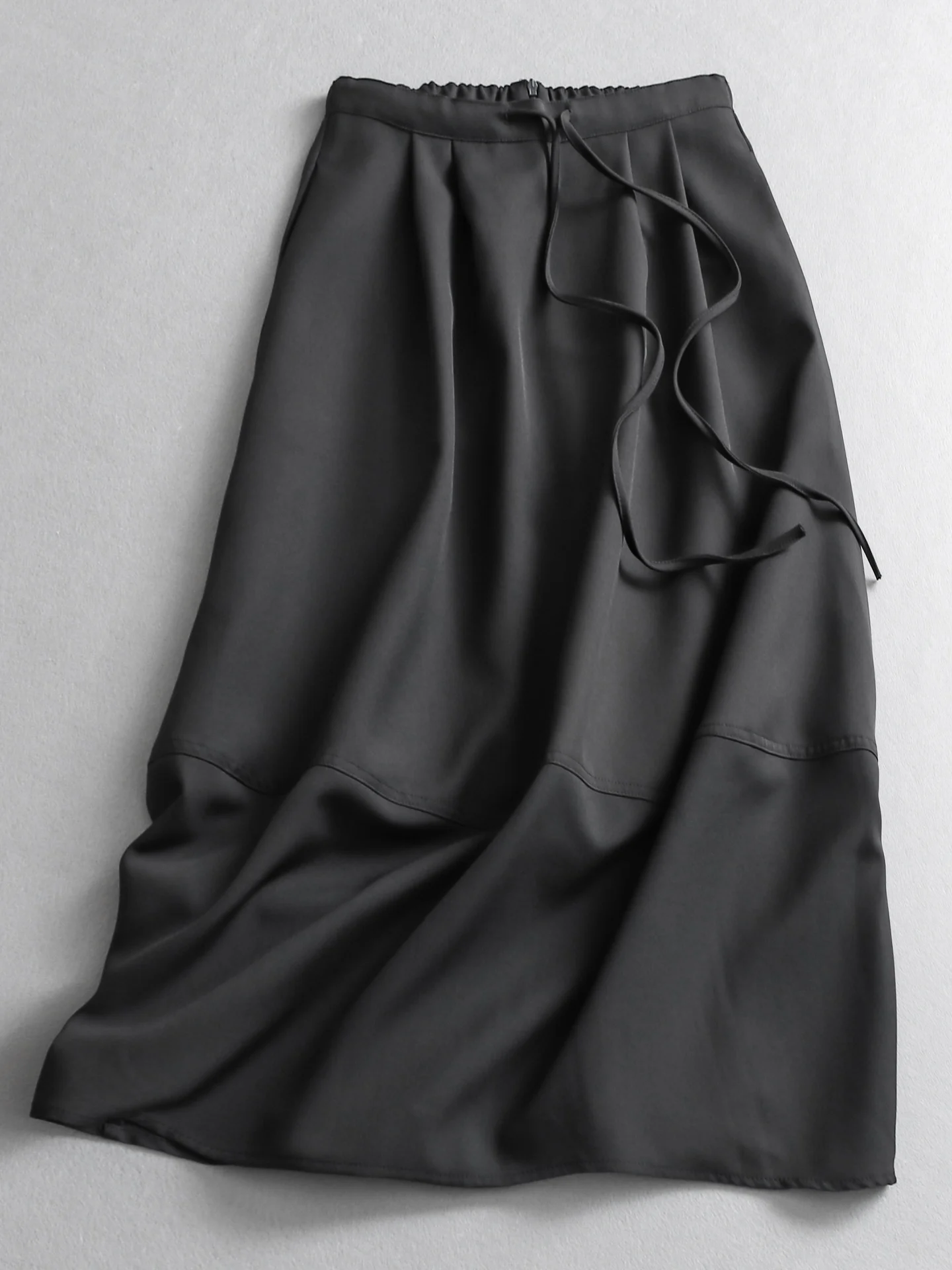 Mid-Length A-Line Skirt Women's Drawstring Elastic Waist Patchwork Slimming Concealing Autumn New Style B519 City Commute Casual
Mid-Length A-Line Skirt Women's Drawstring Elastic Waist Patchwork Slimming Concealing Autumn New Style B519 City Commute Casual
