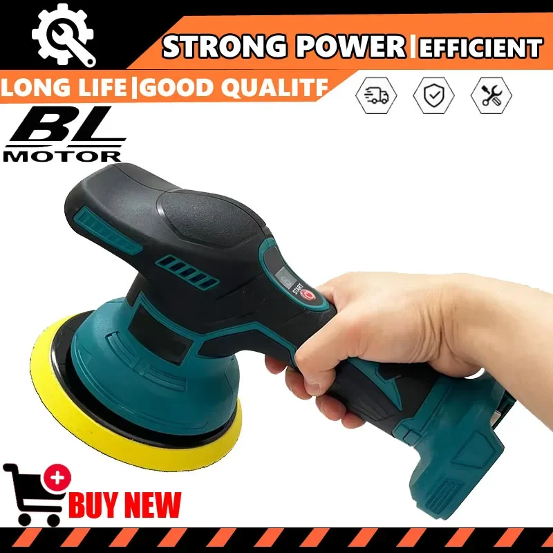 Cordless Car Polisher Machine 8 Gears Electric Waxing 18V-20V Repairing Wireless Buffing Polisher Fit Makita 18V Battery Tool
Cordless Car Polisher Machine 8 Gears Electric Waxing 18V-20V Repairing Wireless Buffing Polisher Fit Makita 18V Battery Tool